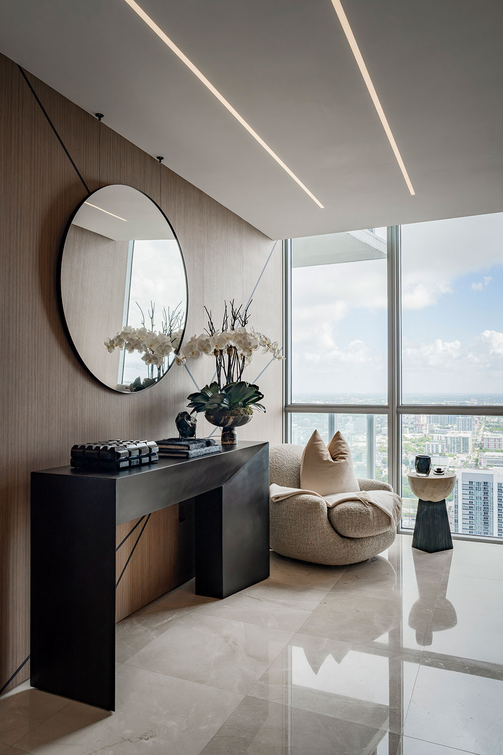 Miami Florida Project | Den | Luxury Residential Interior | Fava Design Group